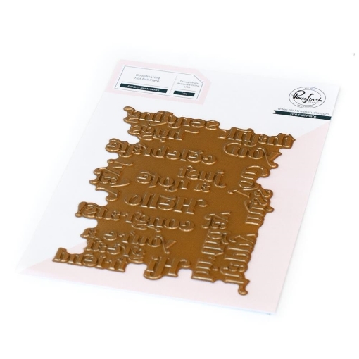Picture of Pinkfresh Studio Hot Foil Plate - Μήτρα Χρυσοτυπίας - Perfect Sentiments