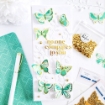 Picture of Pinkfresh Studio Hot Foil Plate - Μήτρα Χρυσοτυπίας - Small Butterflies