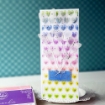 Picture of Pinkfresh Studio Στένσιλ Σετ 4.X9" -  Slimline Hearts Builder Layering