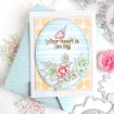 Picture of Pinkfresh Studio Στένσιλ Σετ 4.X9" -  Slimline Hearts Builder Layering