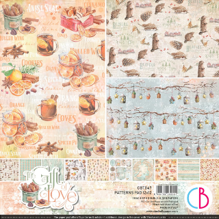 Picture of Ciao Bella Patterns Pad Διπλής Όψεως 12”x12”- The Gift of Love 