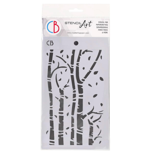 Picture of Ciao Bella Art Texture Στένσιλ 5"X8" - Birch Trees
