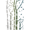 Picture of Ciao Bella Art Texture Στένσιλ 5"X8" - Birch Trees