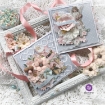 Picture of Prima Marketing Vellum by Frank Garcia – Φύλλο Διάφανο Vellum με Foil, Christmas Sparkle