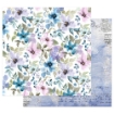 Picture of Prima Marketing Watercolor Floral Μπλοκ Scrapbooking Διπλής Όψης 12"X12"