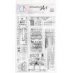 Picture of Ciao Bella Stamping Art Διάφανες Σφραγίδες 6" X 8" - Tickets, 6τεμ.