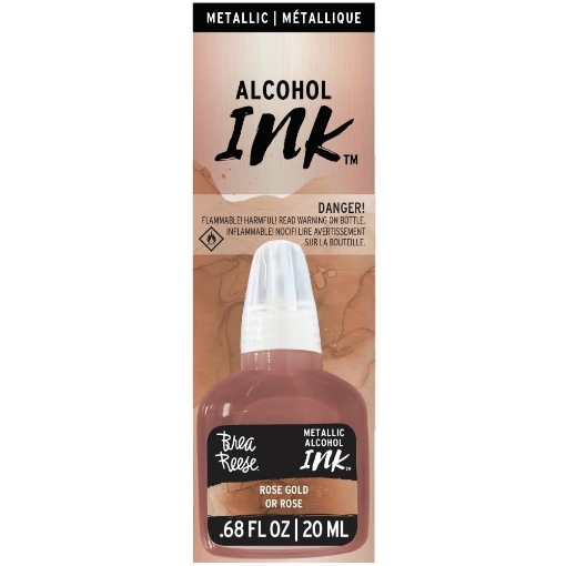 Picture of Brea Reese Μελάνι Οινοπνεύματος Μεταλλικό – Metallic Rose Gold (Ροζ Χρυσό), 20ml