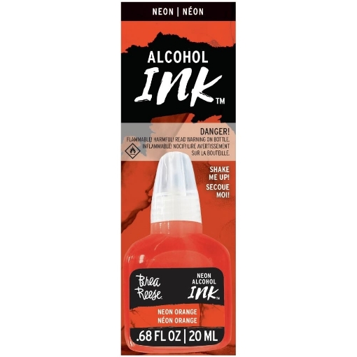 Picture of Brea Reese Pigment Alcohol Inks Μελάνι Οινοπνεύματος 20ml - Neon Orange