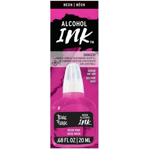 Picture of Brea Reese Pigment Alcohol Inks Μελάνι Οινοπνεύματος 20ml - Neon Pink