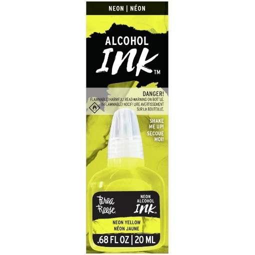 Picture of Brea Reese Μελάνι Οινοπνεύματος – Neon Yellow (Νέον Κίτρινο), 20ml