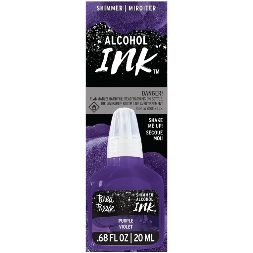 Picture of Brea Reese Μελάνι Οινοπνεύματος – Shimmer Purple Violet (Μοβ Βιολετί με Glitter), 20ml