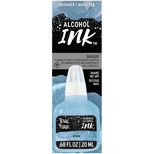 Picture of Brea Reese Pigment Alcohol Inks Μελάνι Οινοπνεύματος 20ml - Shimmer Denim