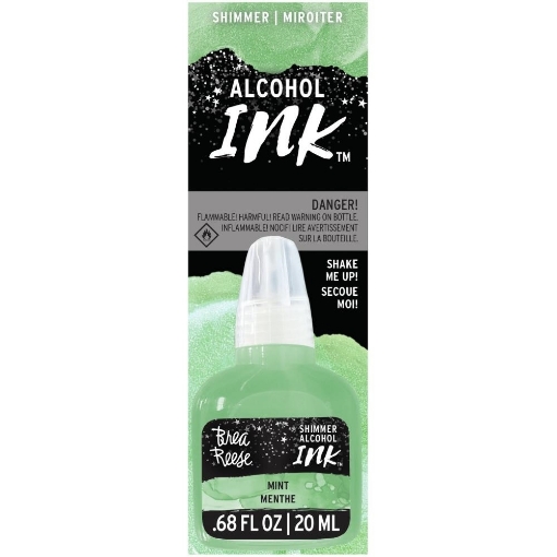 Picture of Brea Reese Pigment Alcohol Inks Μελάνι Οινοπνεύματος 20ml - Shimmer Mint
