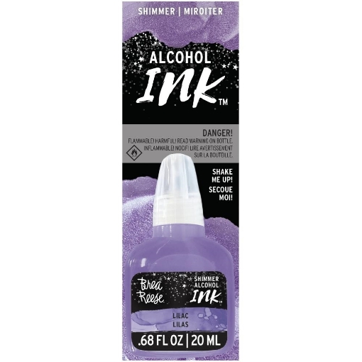 Picture of Brea Reese Pigment Alcohol Inks Μελάνι Οινοπνεύματος 20ml - Shimmer Lilac
