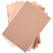 Picture of Sizzix Surfacez Opulent Cardstock Rose Gold – Premium Cardstock Πολυτελείας, 50 Φύλλα