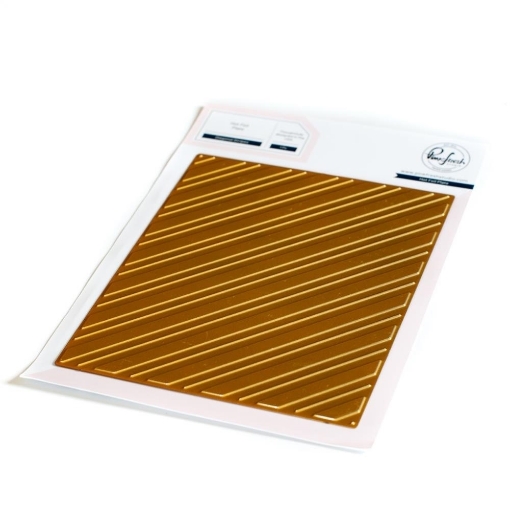 Picture of Pinkfresh Studio Hot Foil Plate - Μήτρα Χρυσοτυπίας - Diagonal Stripes