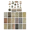 Picture of Tim Holtz Idea-Ology Worn Wallpaper Scraps - Halloween, 44 Τεμ.