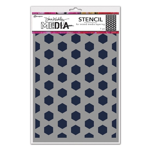 Picture of Dina Wakley Media Στένσιλ 9''x6'' - Fence