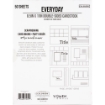 Picture of Colorbok Everyday Μπλοκ Μονόχρωμου Cardstock Διπλής Όψης 8,5" x 11", 50 Φύλλα