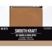 Picture of American Crafts Colorbok A2 Κάρτες/Φάκελοι - Kraft 100τμχ
