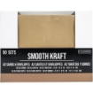 Picture of American Crafts Colorbok A2 Κάρτες/Φάκελοι - Kraft 100τμχ