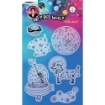 Picture of Studio Light Art By Marlene Clear Stamps Σετ Διαφανείς Σφραγίδες Out Of This World  - Walk About, 6τεμ 