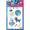 Picture of Studio Light Art By Marlene Clear Stamps Σετ Διαφανείς Σφραγίδες Out Of This World  - Walk About, 6τεμ 