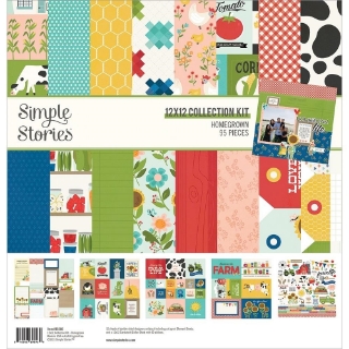 Picture of Simple Stories Collection Kit 12"X12" - Homegrown 