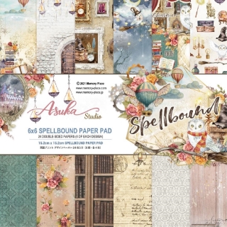 Picture of Asuka Studio Kawaii Μπλοκ Scrapbooking Διπλής Όψης 6''x6'' - Spellbound