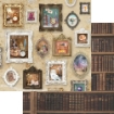 Picture of Asuka Studio Kawaii Μπλοκ Scrapbooking Διπλής Όψης 6''x6'' - Spellbound