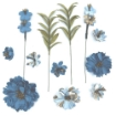 Picture of 49 And Market Rustic Bouquet Χάρτινα Λουλούδια - Bluejay