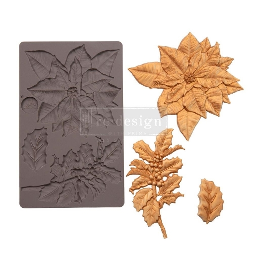 Picture of Prima Re-Design Decor Moulds – Καλούπι Σιλικόνης – Perfect Poinsettia