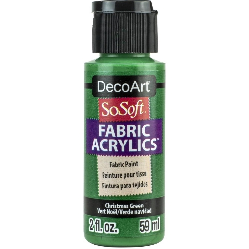 Picture of SoSoft Ακρυλικό Χρώμα για Ύφασμα 59ml - Christmas Green