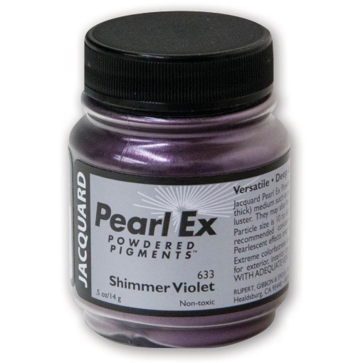 Picture of 🪄 Jacquard PearlEx Powdered Pigment 14g - Shimmer Violet – Mica Χρωστική σε Σκόνη σε Ιριδίζον Μεταλλικό Μωβ Φινίρισμα