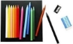Picture of General's Factis Woodless Coloring Pencil Set - Assorted