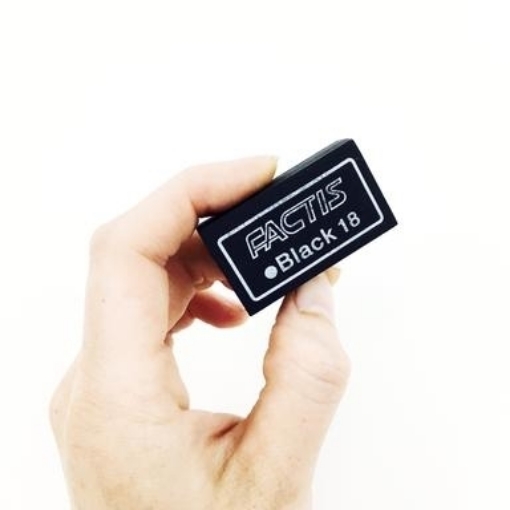 Picture of General's Factis Magic Black Eraser GBS182BP – Μαύρη Γόμα για Σκούρα & Toned Χαρτιά, 2 τεμ.