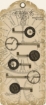 Picture of Graphic 45 Antique Brass Metal Clock Keys - Μεταλλικά Κλειδιά