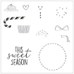 Picture of Sizzix Framelits Die & Stamp Set By Olivia Rose Σετ Σφραγίδες & Μήτρες Κοπής - Dessert Treats, 21τεμ.