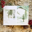 Picture of Hero Arts Stencil 6"X6" – Mountain Scene