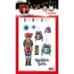 Picture of Studio Light Art by Marlene Clear Stamps Set Σετ Διάφανες Σφραγίδες Merry & Bright - X-mas Nutcracker, 8τεμ