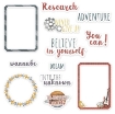 Picture of P13 Cardstock Ephemera Διακοσμητικά Die-cuts - You Can Be Anything, Frames & Words, 12τεμ