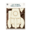 Picture of P13 Light Chipboard Διακοσμητικά You Can Be Anything -  Rocket No. 7 