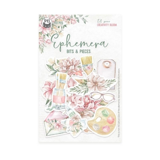 Picture of P13 Ephemera Διακοσμητικά Die-cuts - Let Your Creativity Bloom, Bits & Pieces, 13τεμ