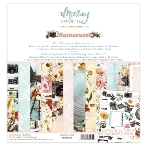 Picture of Mintay Papers Συλλογή Scrapbooking 12''x12'' - Mamarazzi