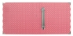 Picture of Simple Stories Sn@p! Striped Designer Binder 6"X8" - Pink Stripe