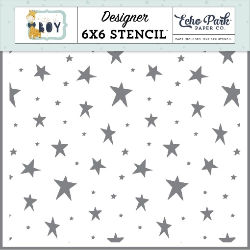 Picture of Echo Park Στένσιλ 6"X6" -   It's A Boy, Underneath The Stars