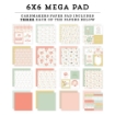 Picture of Echo Park Μπλοκ Scrapbooking Διπλής Όψης Mega Paper Pad 6"X6" - It's A Girl