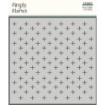 Picture of Simple Stories Στενσιλ 6"X6" – Good Stuff, Plus Signs
