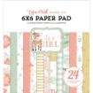 Picture of Echo Park Μπλοκ Scrapbooking Διπλής Όψης 6"X6" - It's A Girl
