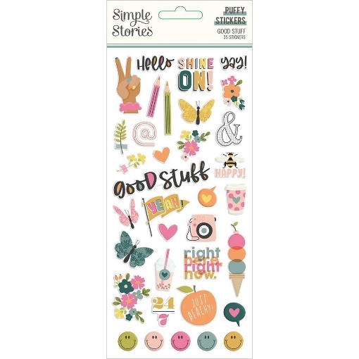 Picture of Simple Stories Puffy Stickers | Puffy Αυτοκόλλητα – Good Stuff